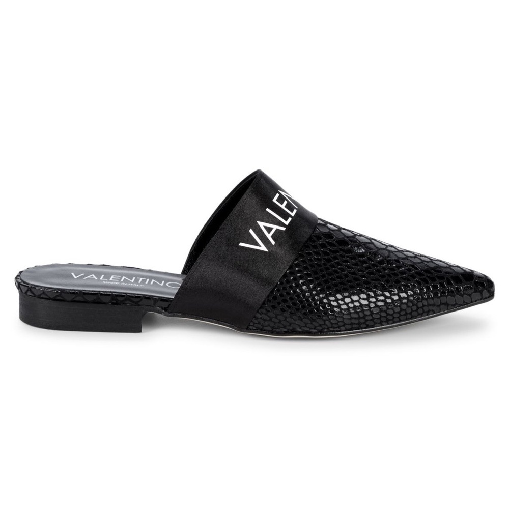 NEW never worn VALENTINO SNAKESKIN MULES